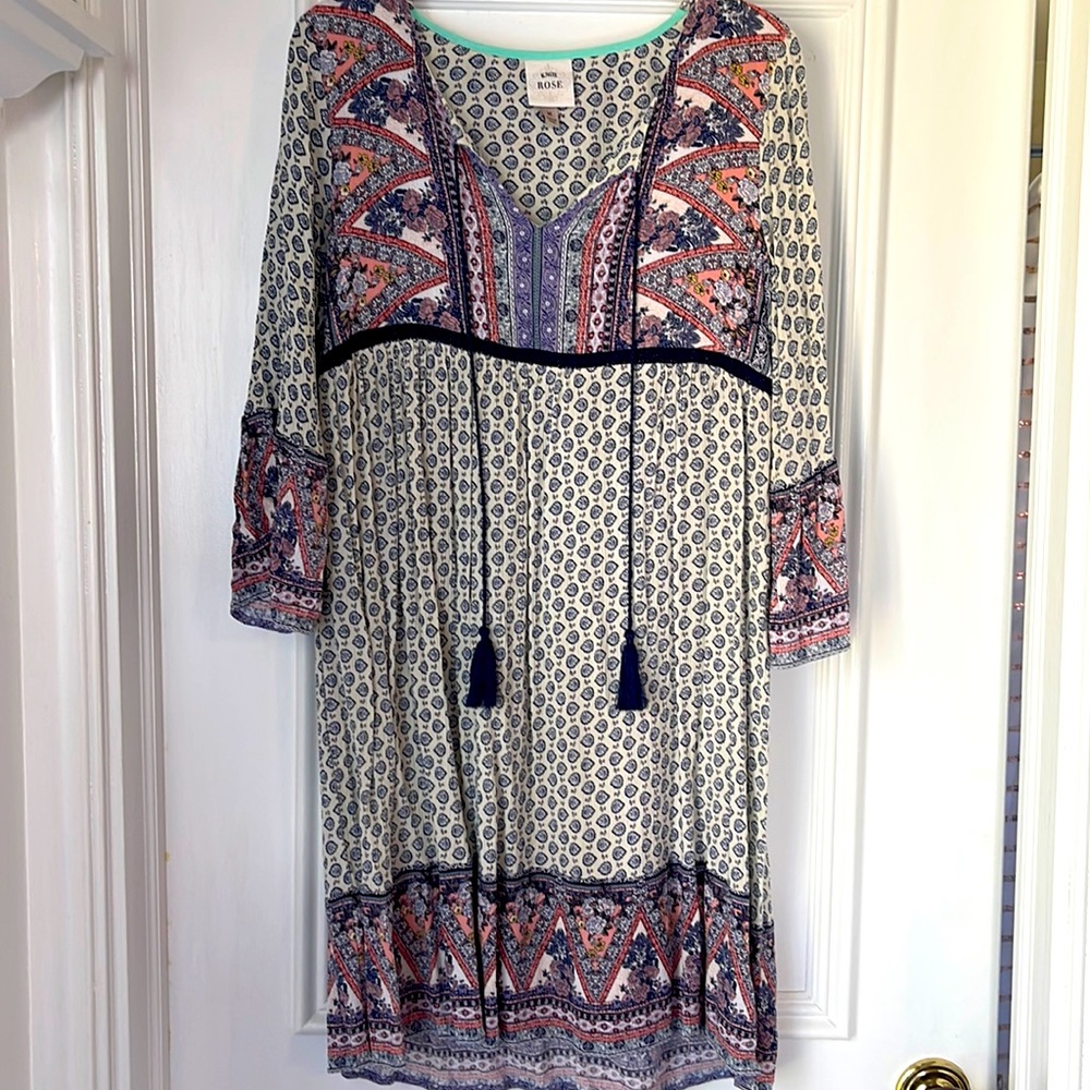 Know Rose Bohemian Spring Dress